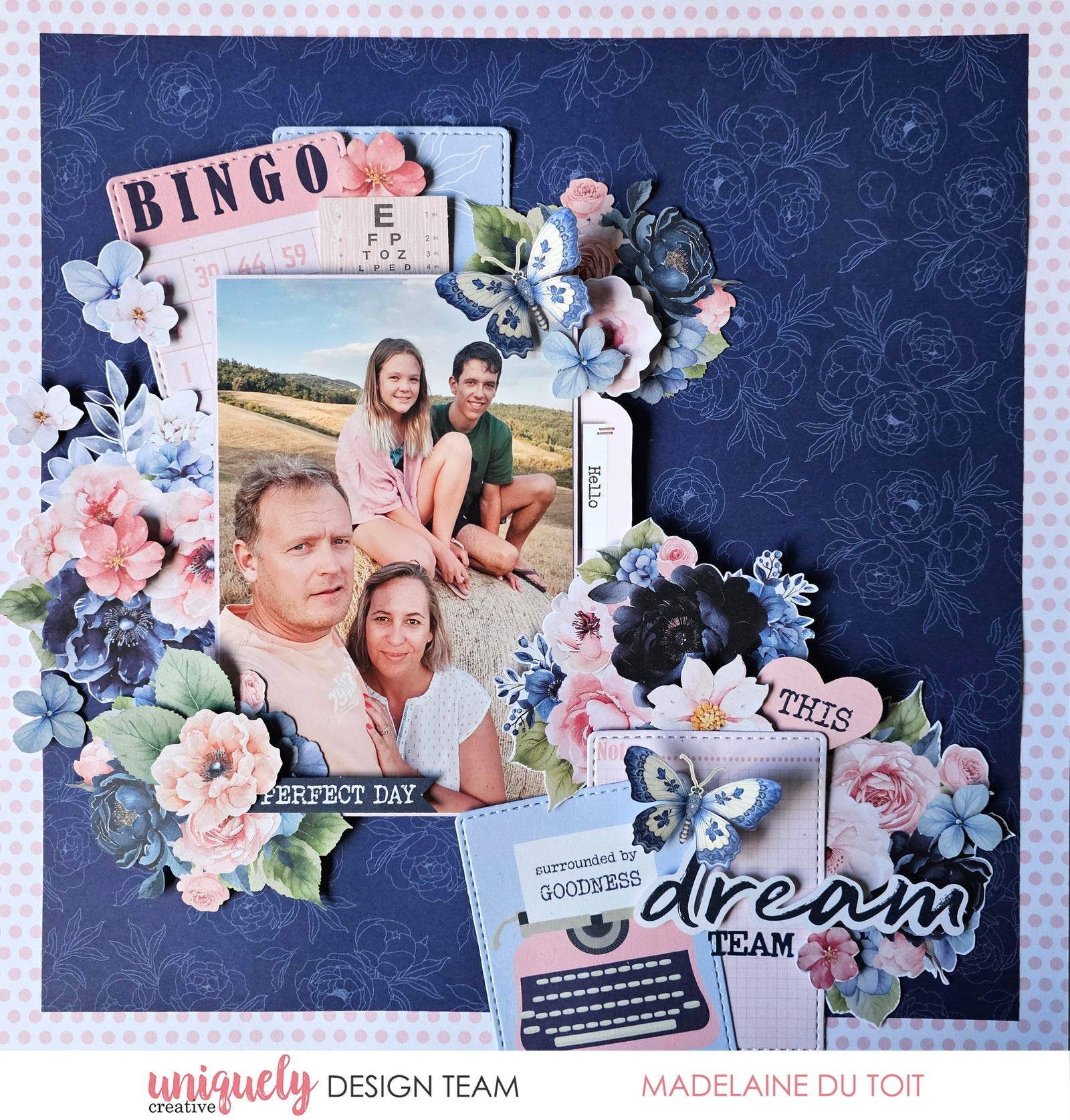 DREAM TEAM LAYOUT TUTORIAL - MADELAINE DU TOIT