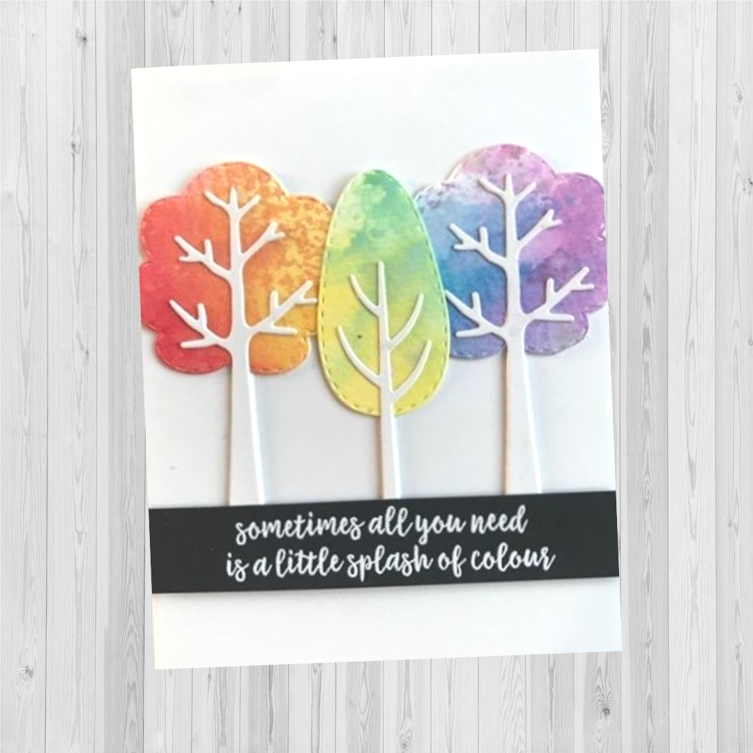 Trees – Splash of Colour - Chick Mitchell