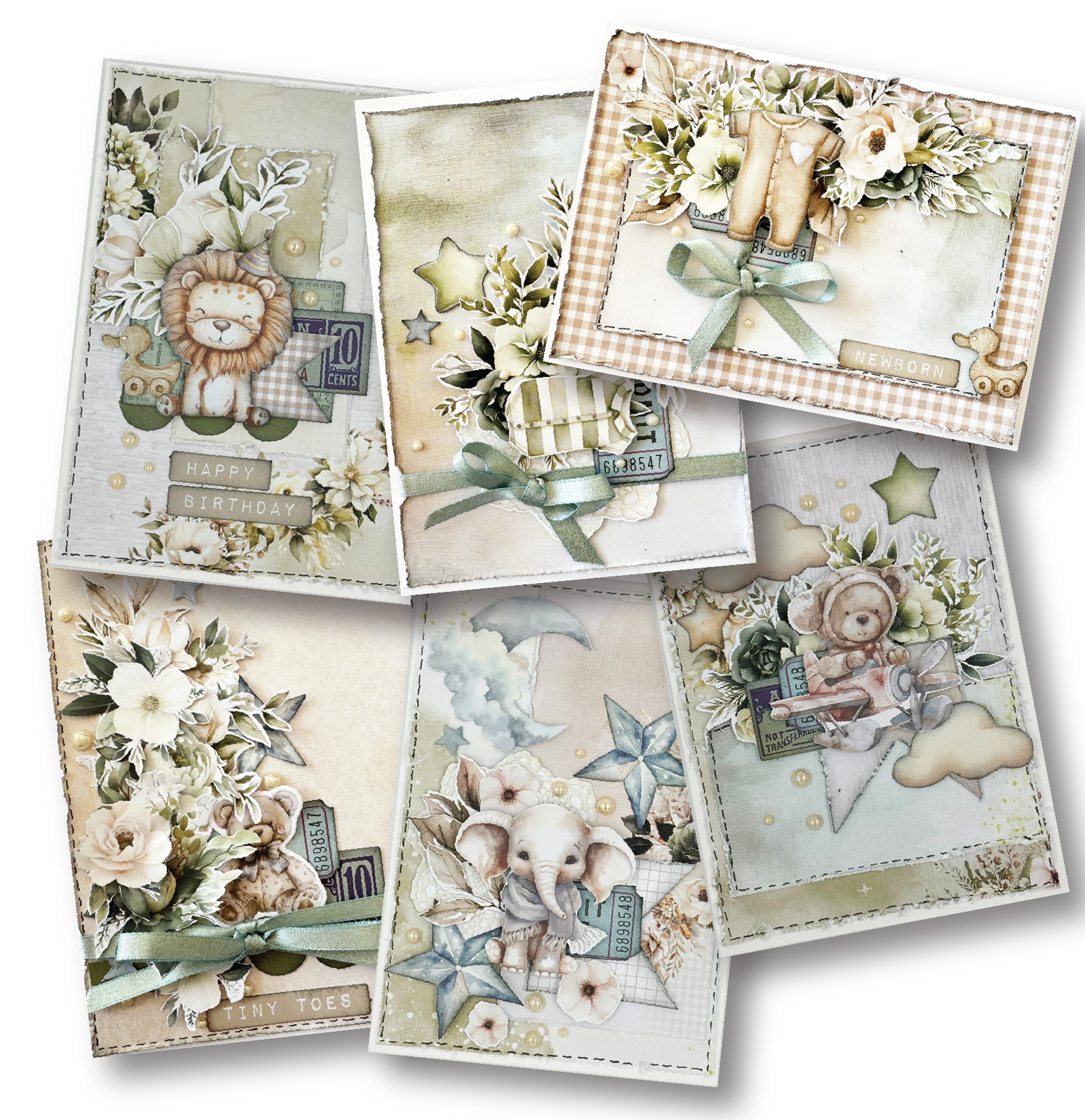 Hello Darling Baby Card Inspiration