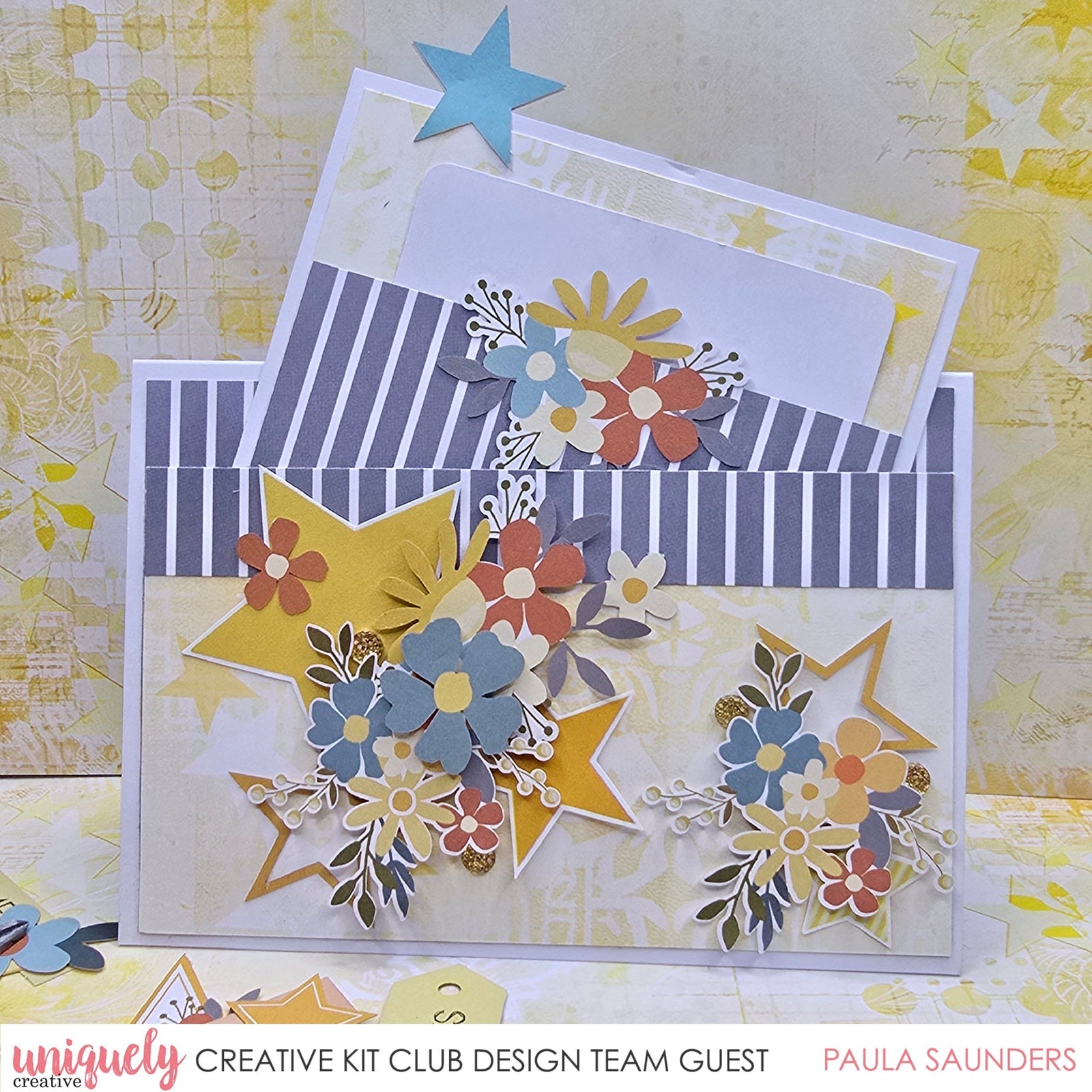 HIDDEN POCKET CARD TUTORIAL - PAULA SAUNDERS