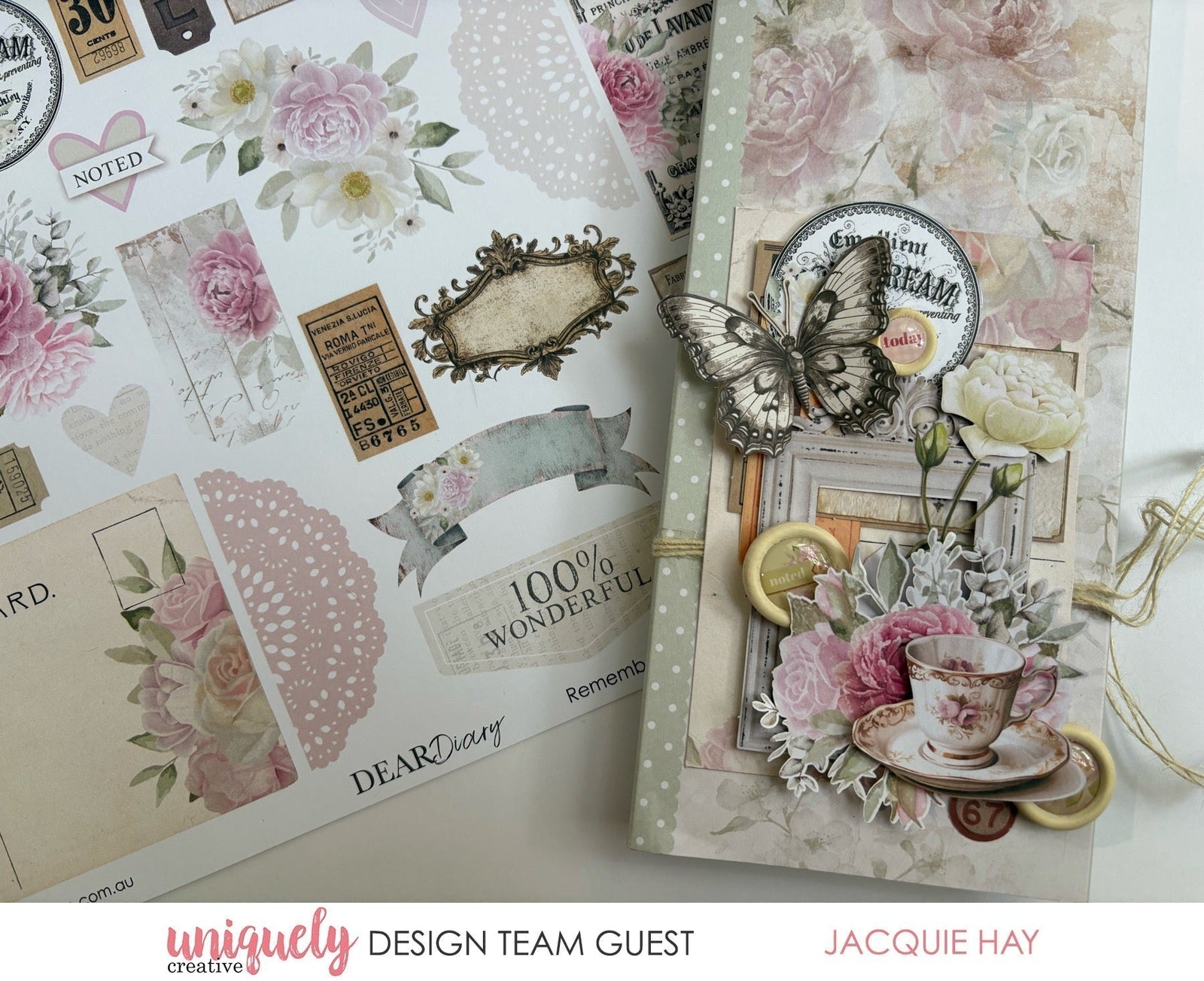 SLIMLINE FOLD OUT ALBUM - JACQUIE HAY