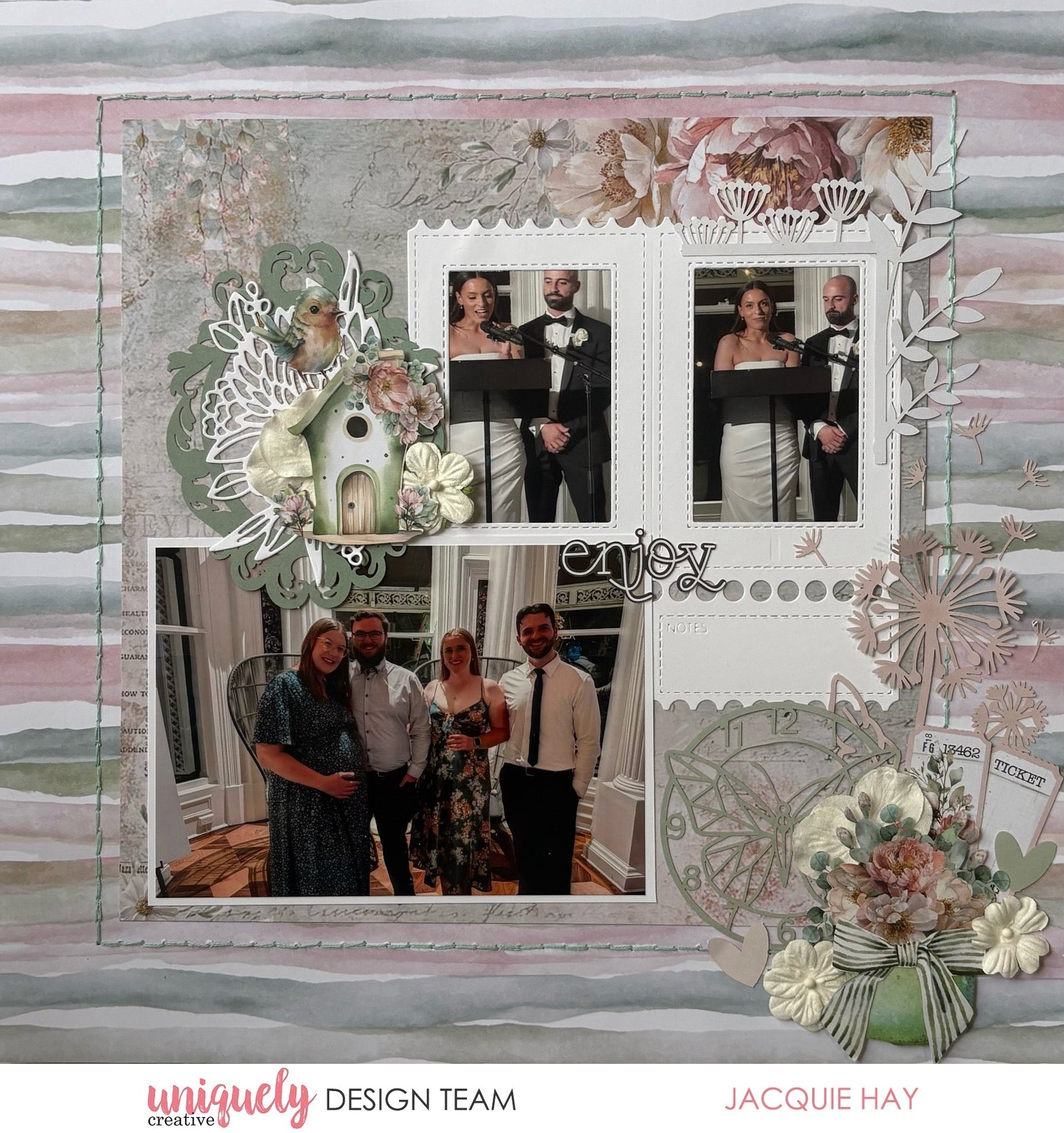 ENJOY LAYOUT TUTORIAL - JACQUIE HAY