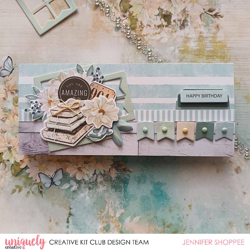 BIRTHDAY BOOKS CARD - JENNIFER SHOPPEE