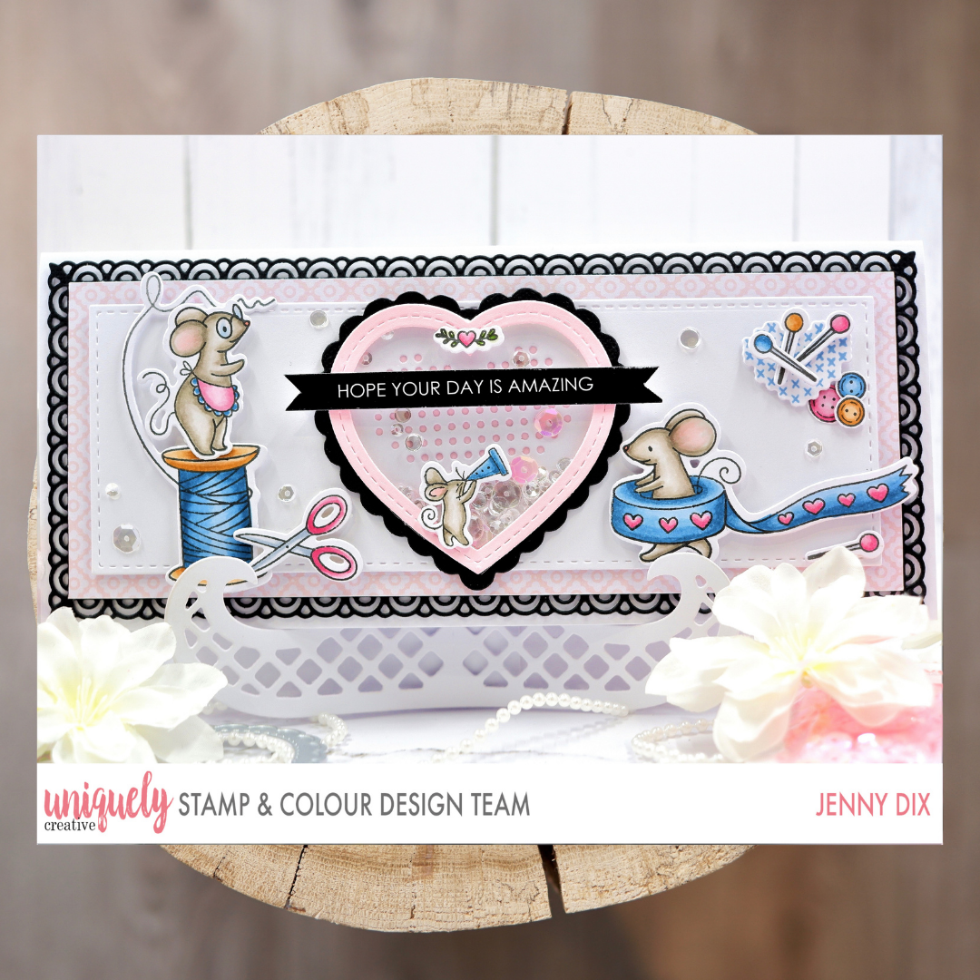 Hope Your Day Is Amazing Tutorial - Jenny Dix