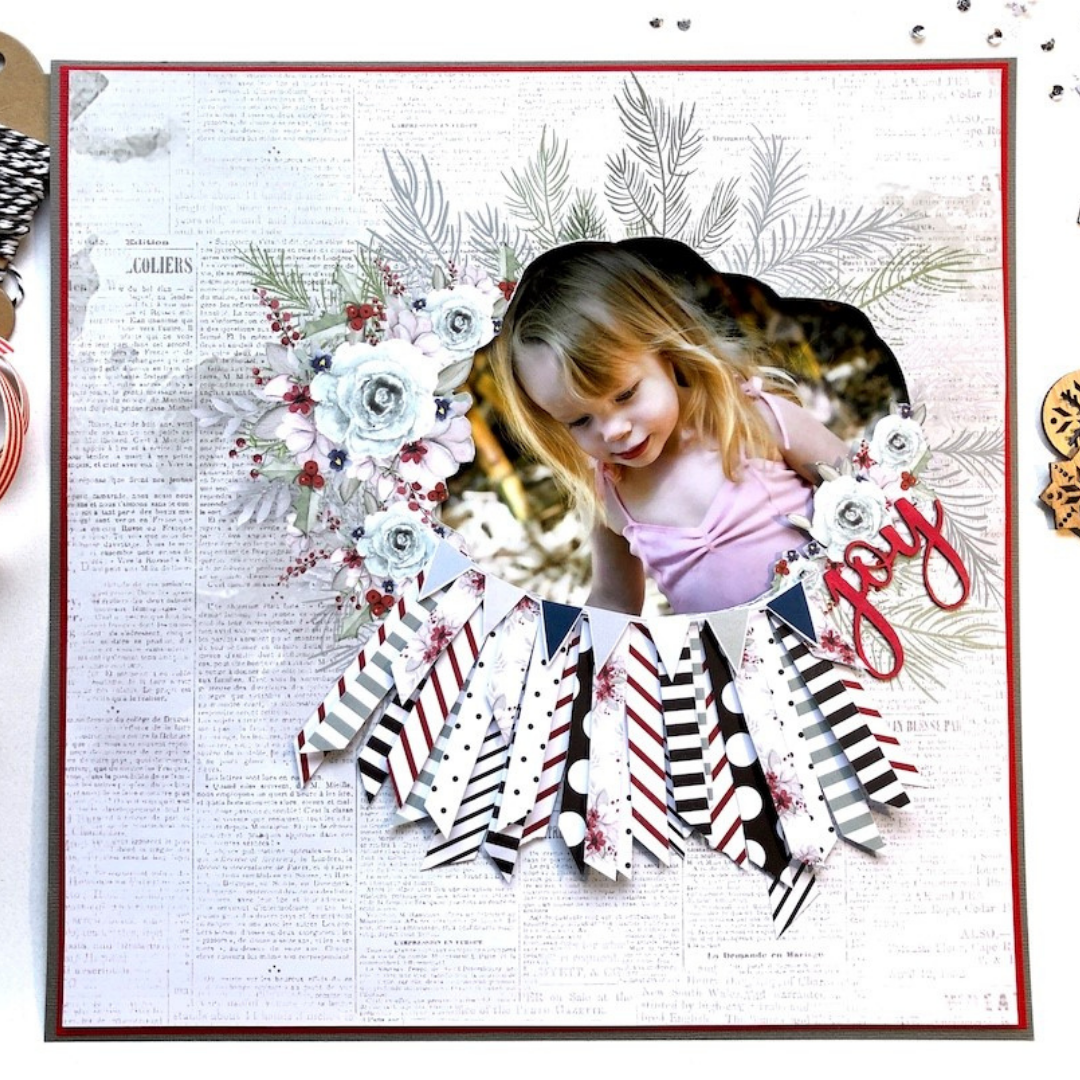 Joy Layout - Yvette Fanciulli