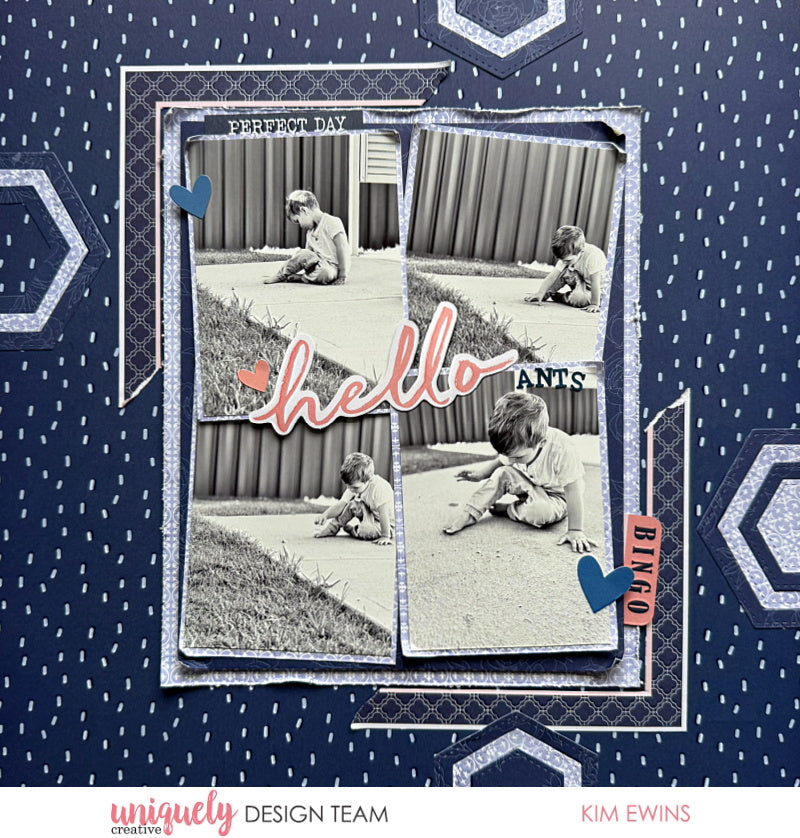 HELLO ANTS LAYOUT - KIM EWINS