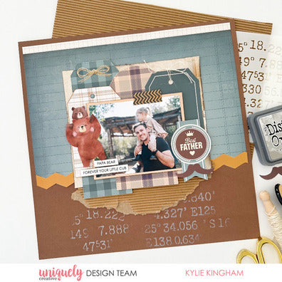 BEST FATHER LAYOUT - KYLIE KINGHAM