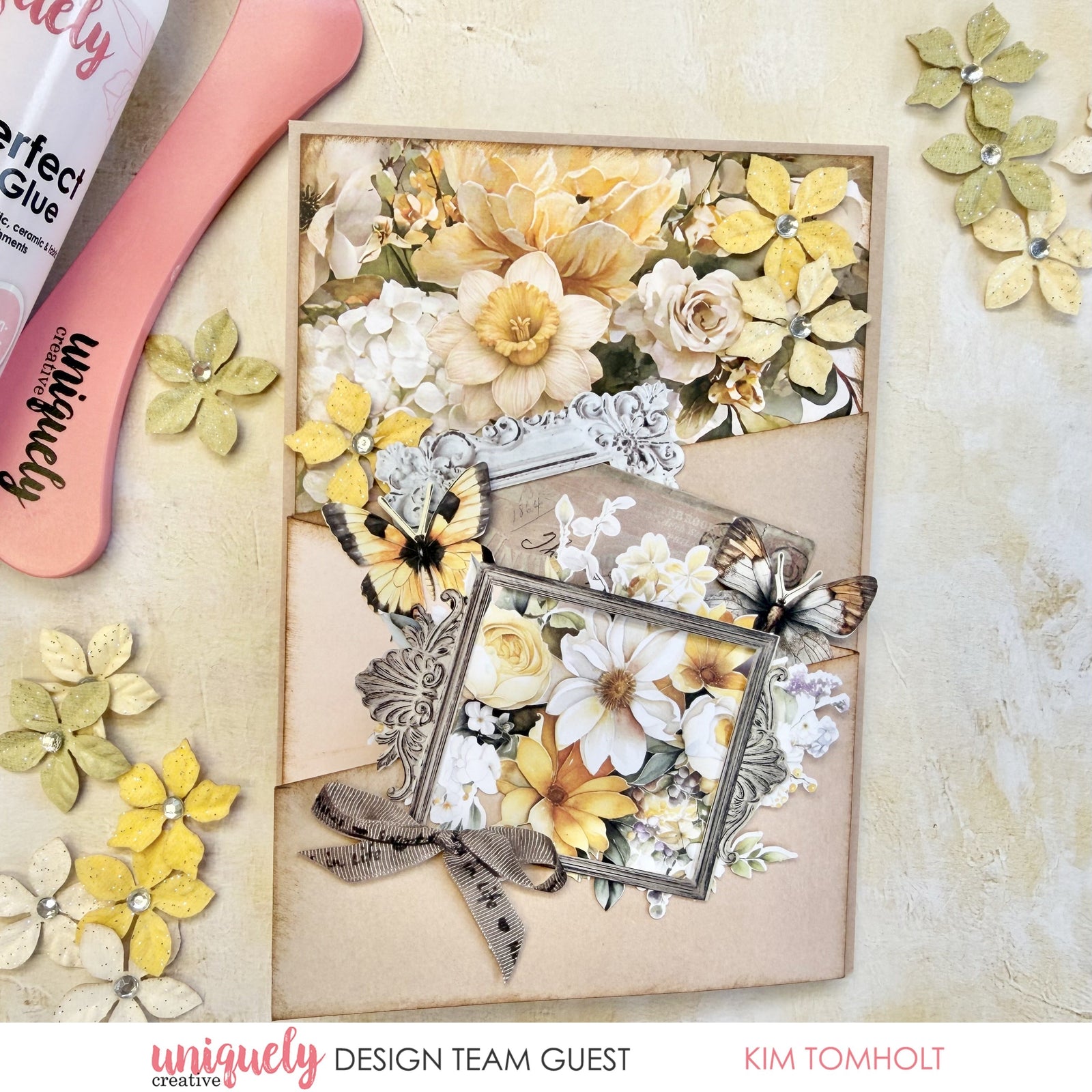 GIFT CARD HOLDER TUTORIAL - KIM TOMHOLT