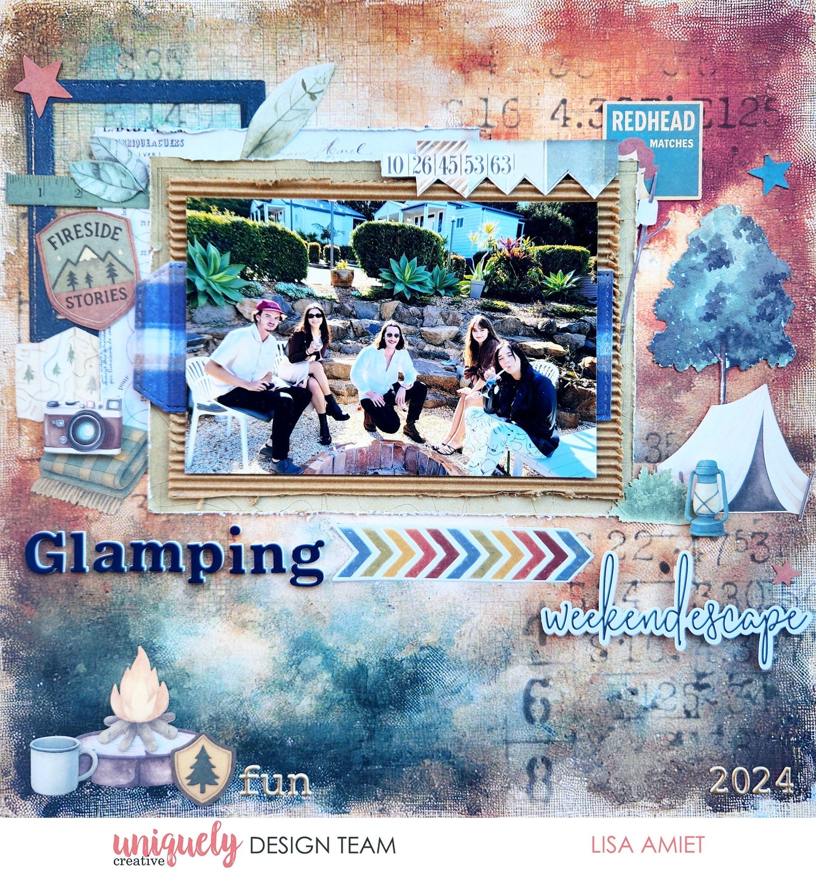 GLAMPING LAYOUT - LISA AMIET