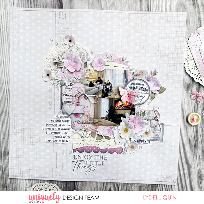 LITTLE THINGS LAYOUT - LYDELL QUIN