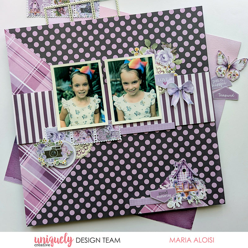 GOOD MEMORIES LAYOUT TUTORIAL - MARIA ALOISI