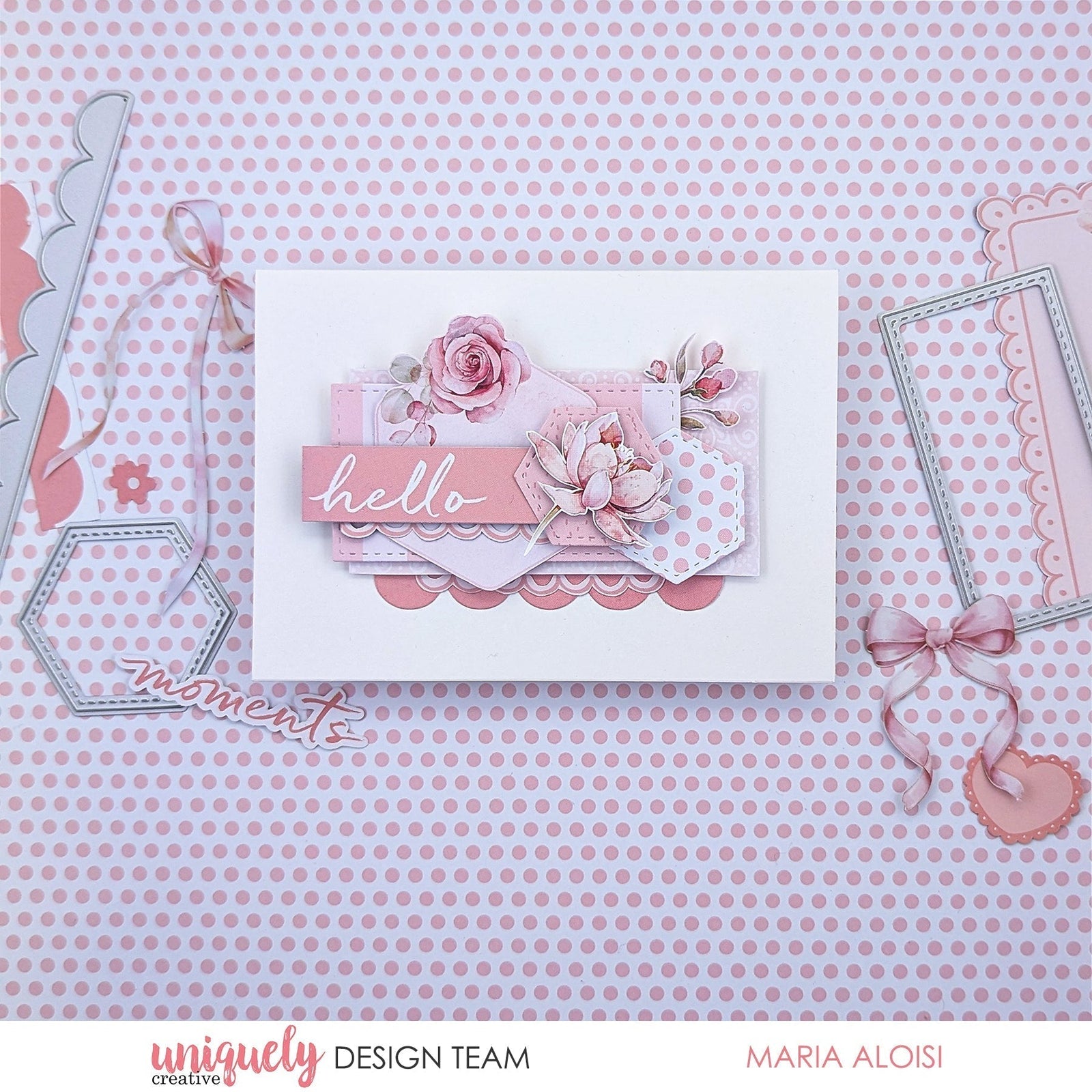 HELLO CARD TUTORIAL - MARIA ALOISI