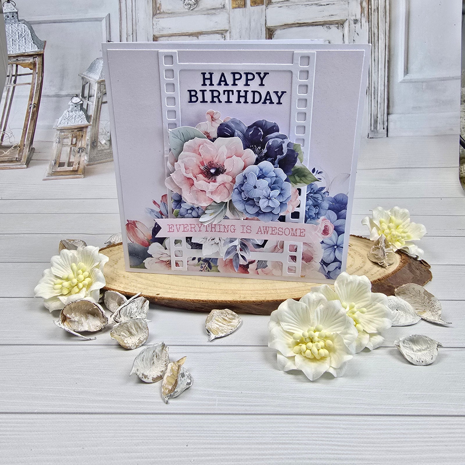 3 LAYER POP UP CARD - PAULA SAUNDERS
