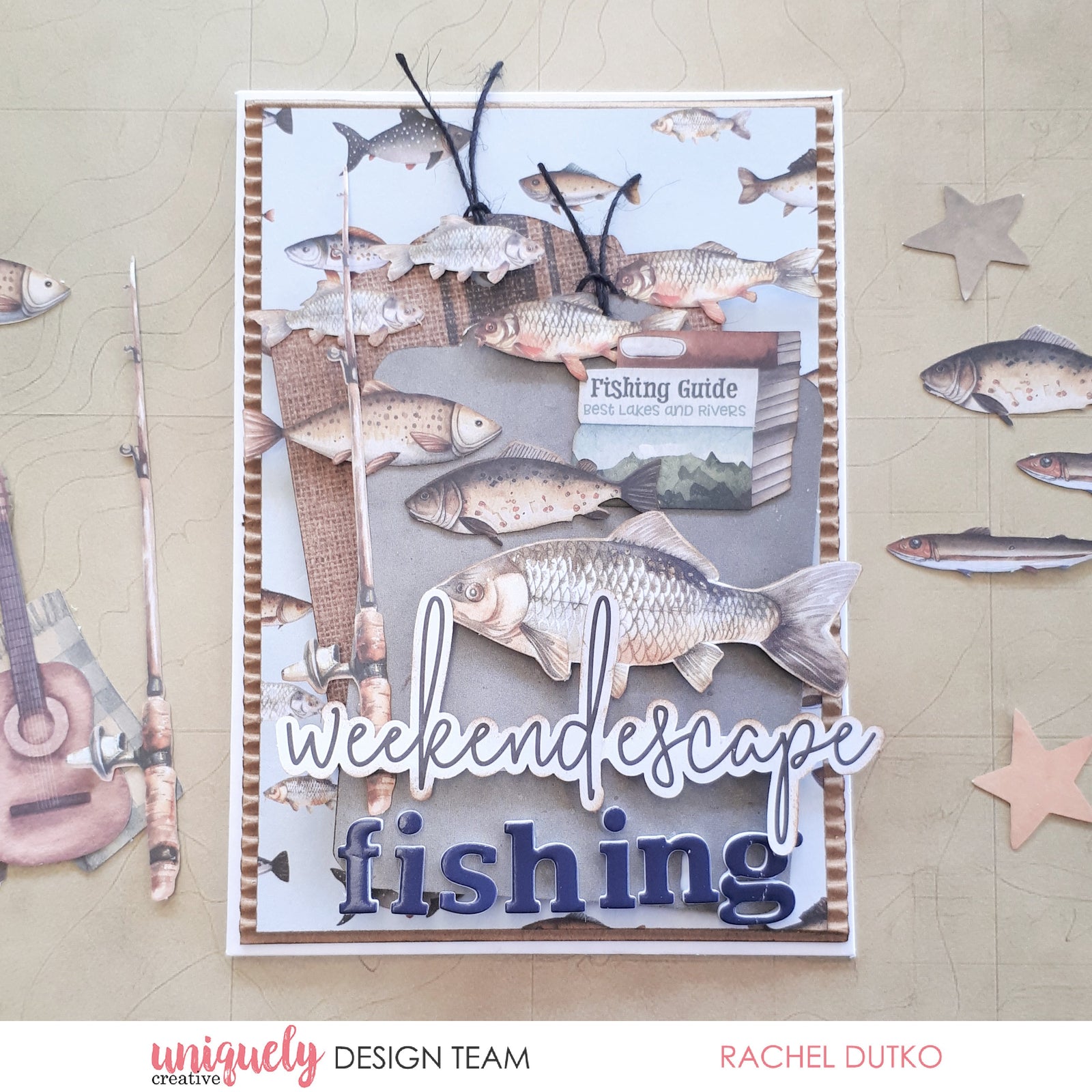 WEEKEND ESCAPE CARD TUTORIAL - RACHEL DUTKO
