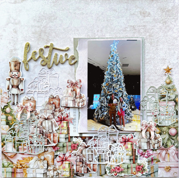 festive-scrapbooking-layout-rachael-funnell-uniquely-creative
