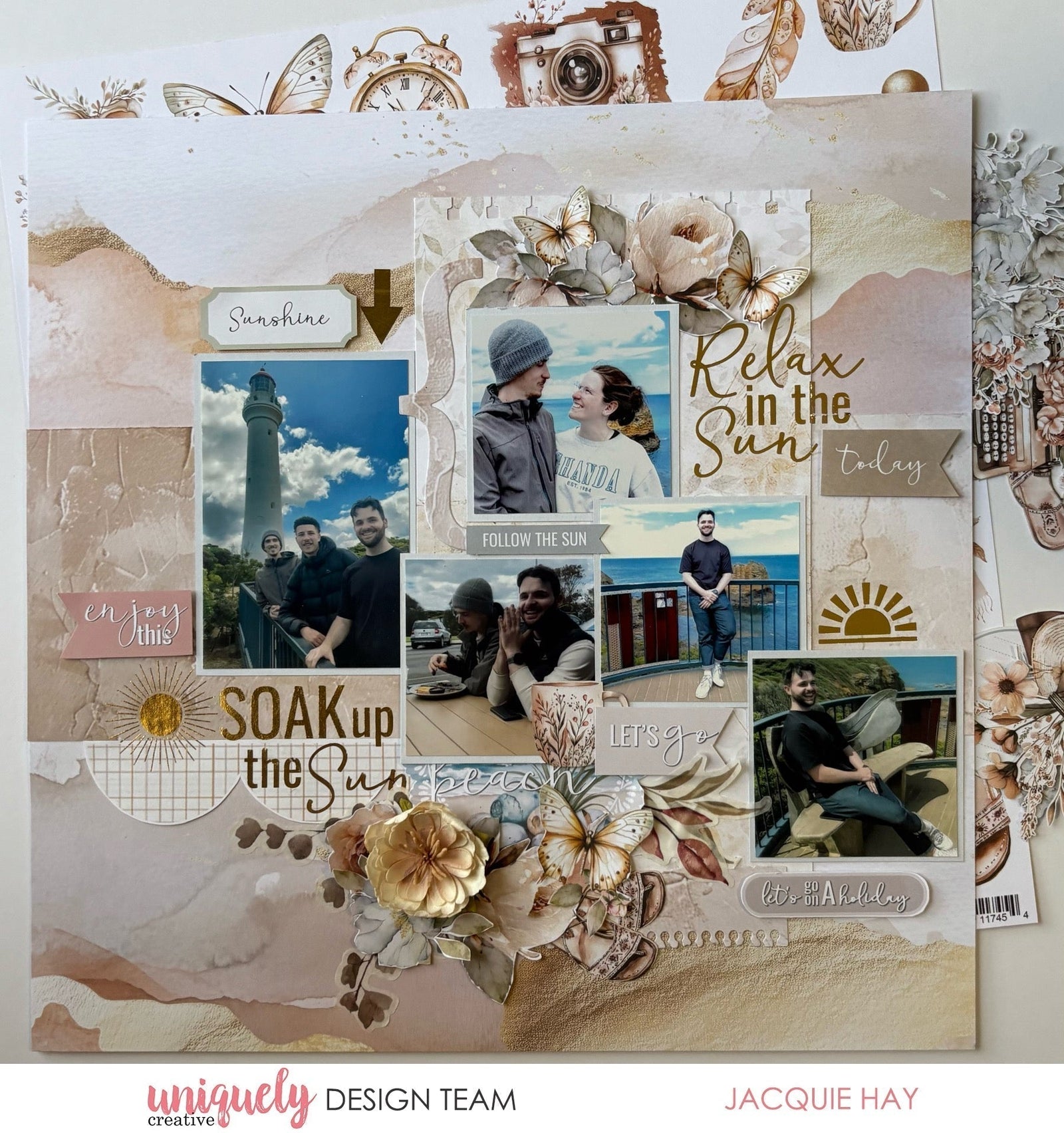 RELAX IN THE SUN LAYOUT - JACQUIE HAY