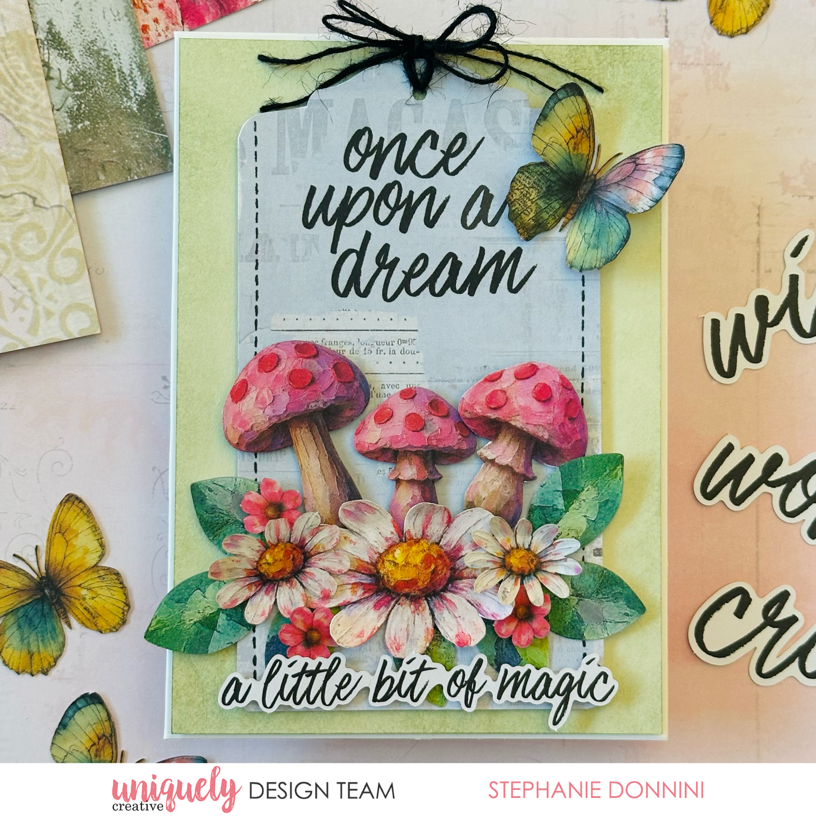 ONCE UPON A DREAM CARD - STEPHANIE DONNINI