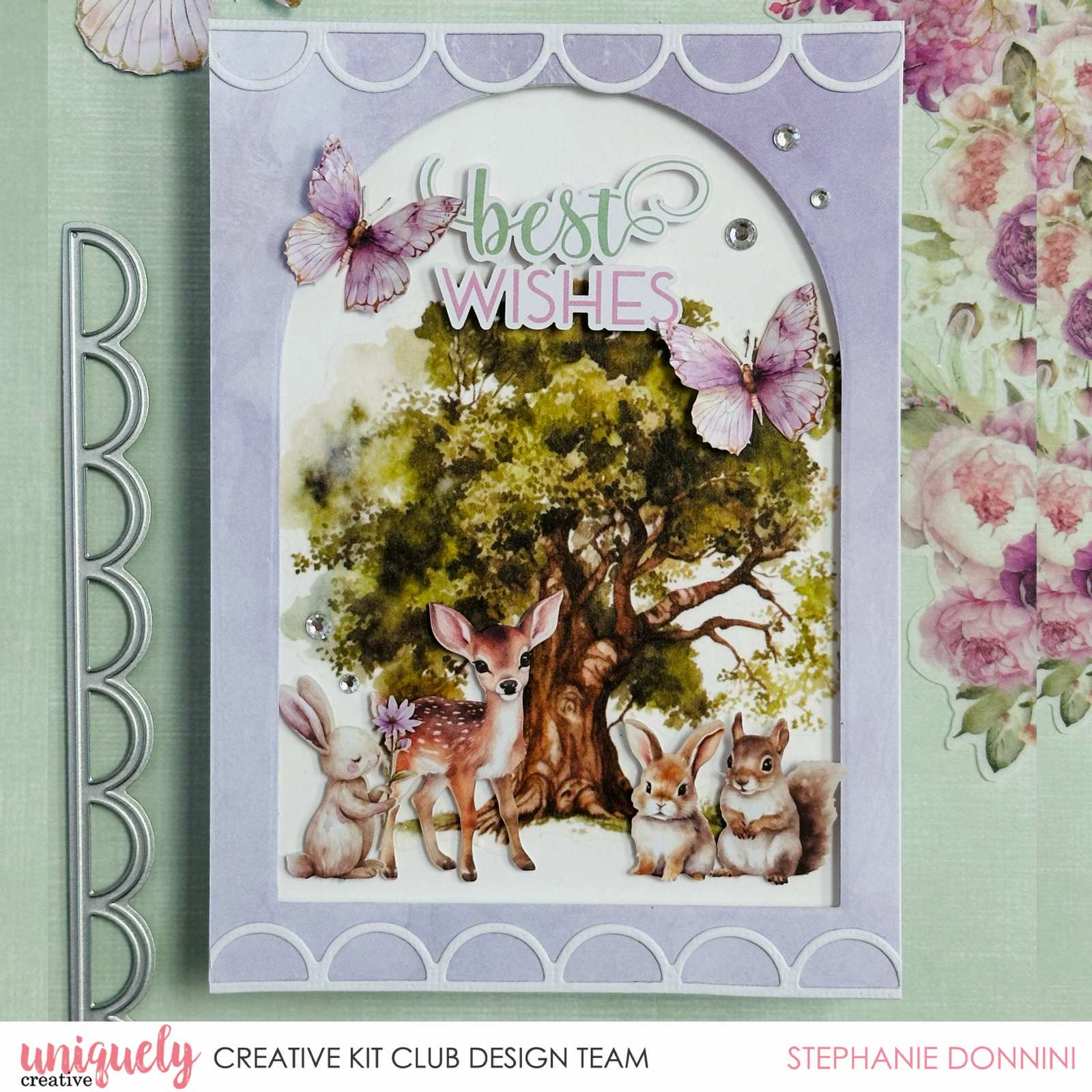 BEST WISHES CARD - STEPHANIE DONNINI