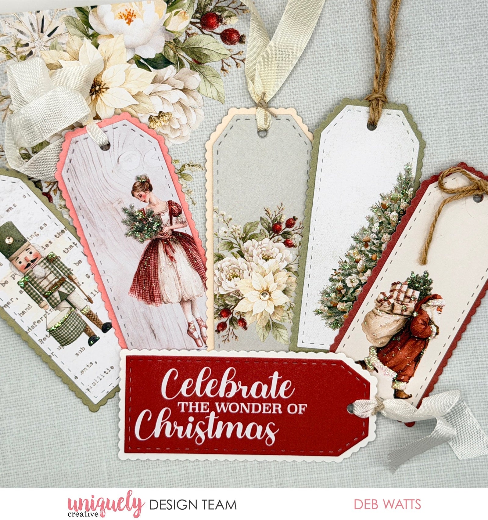 CHRISTMAS KEEPSAKES GIFT TAGS - DEB WATTS