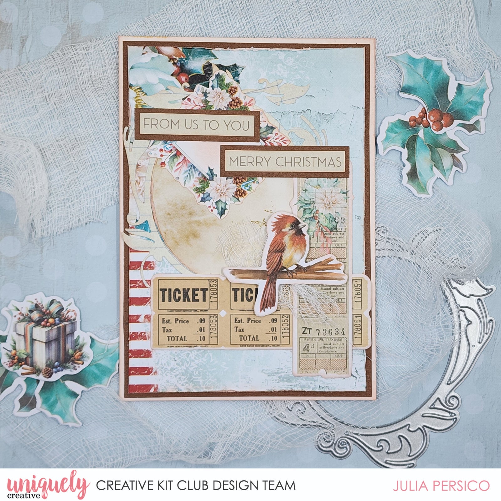 FROM US TO YOU CHRISTMAS CARD - JULIA PERSICO