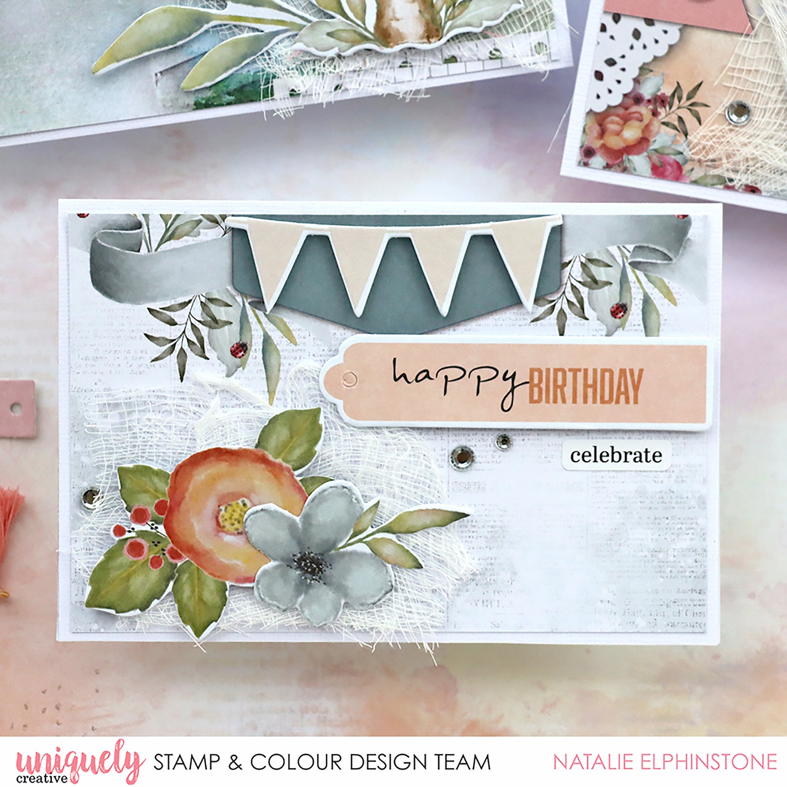 Happy Birthday Advent Card - Natalie Elphinstone