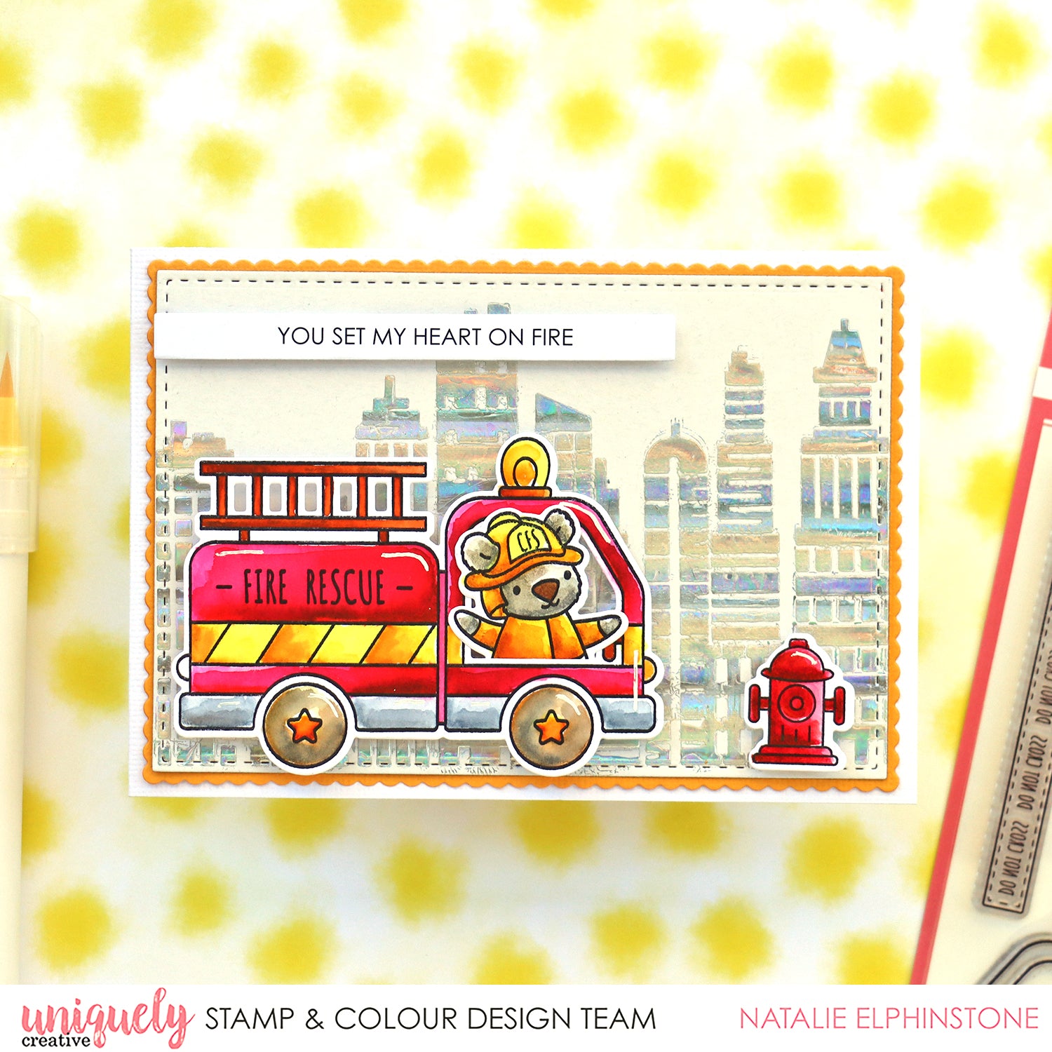 You Set My Heart On Fire - Natalie Elphinstone