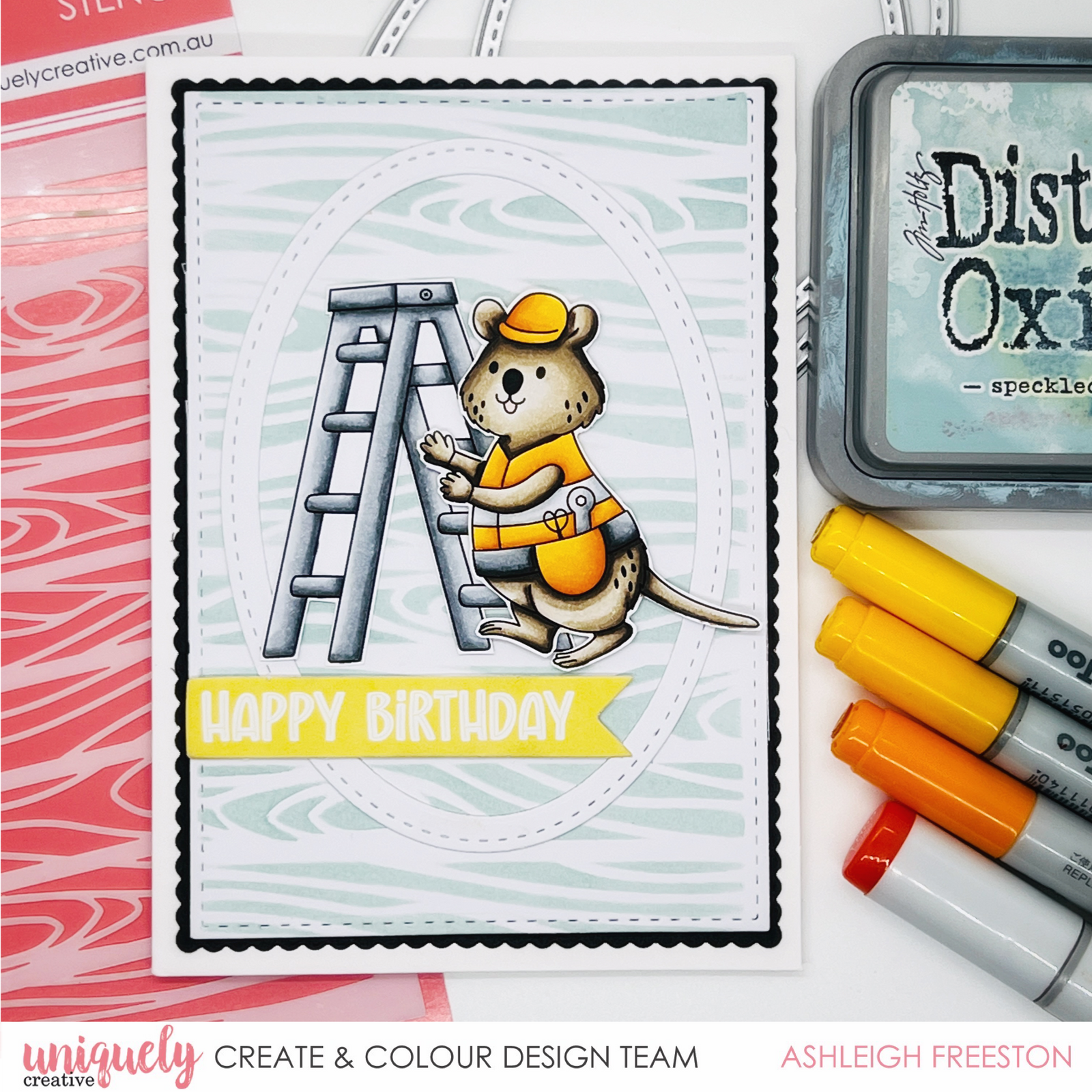 Tradie Birthday Card - Ashleigh Freeston