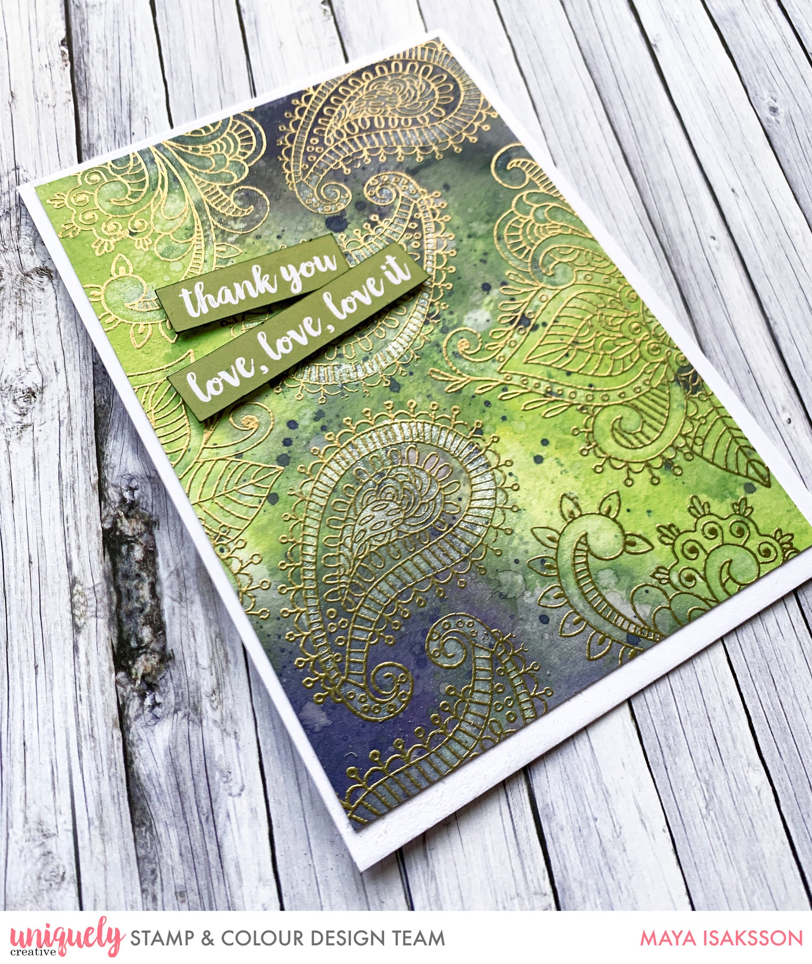 Thank You - Maya Isaksson