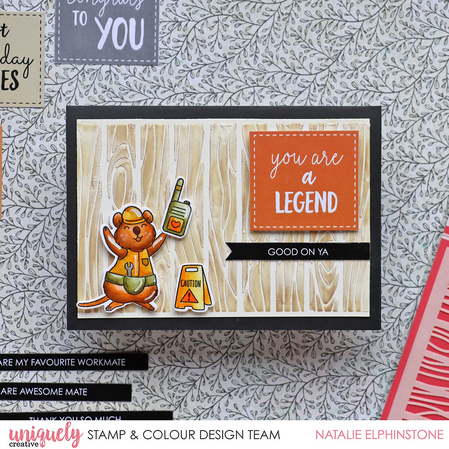 Aussie Tradies Stamp & Colour Wrap Up