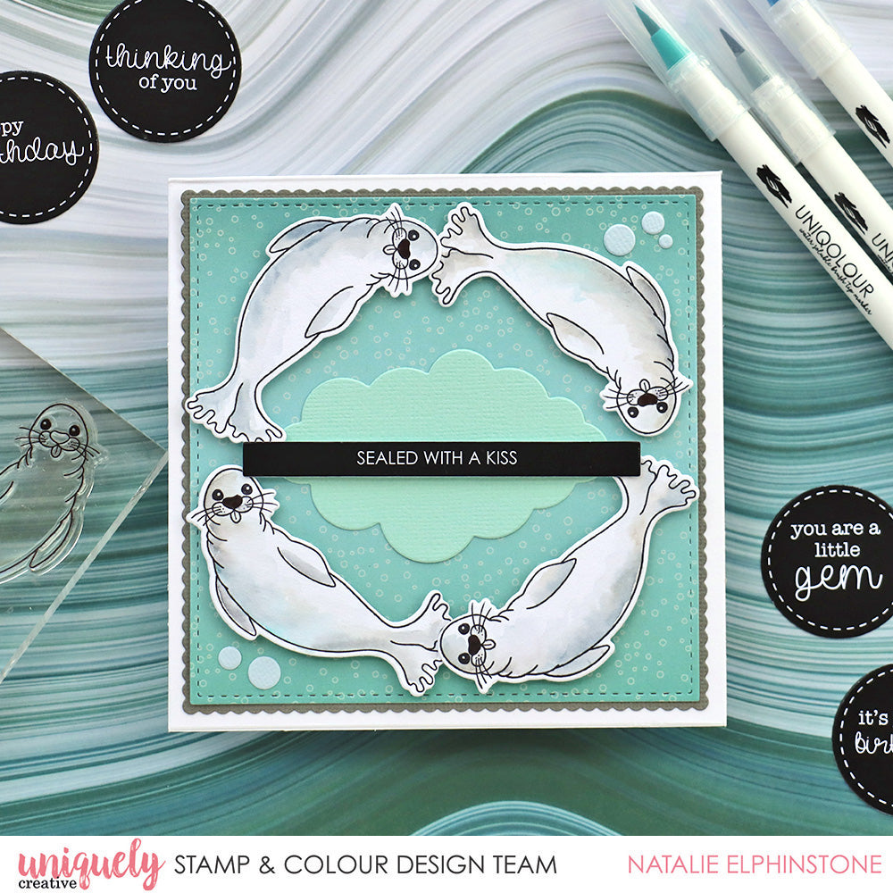 Sealed With A Kiss + Bonus Card - Natalie Elphinstone