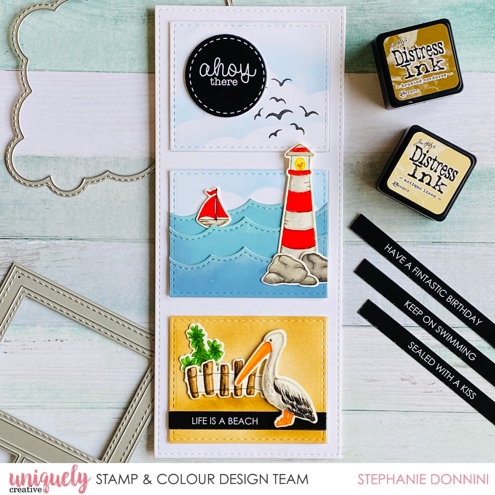 Ahoy There! Card - Stephanie Donnini