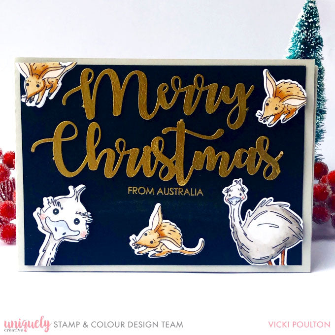 Merry Christmas from Australia - Vicki Poulton