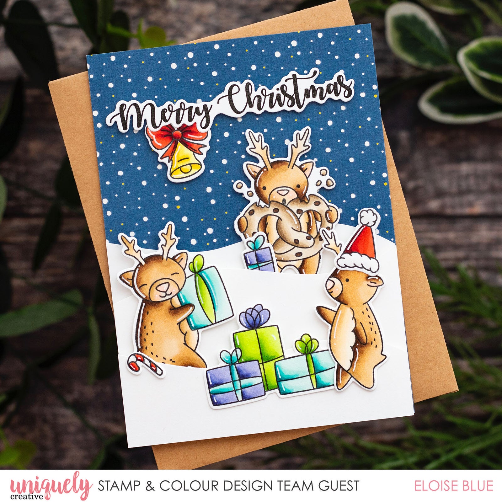 Merry Christmas - Eloise Blue