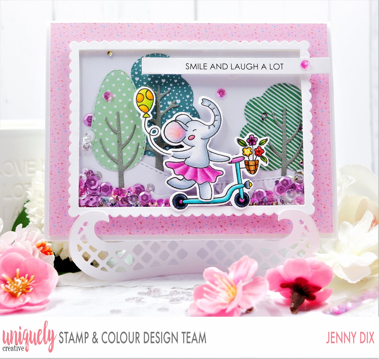 Smile & Laugh A Lot Tutorial - Jenny Dix