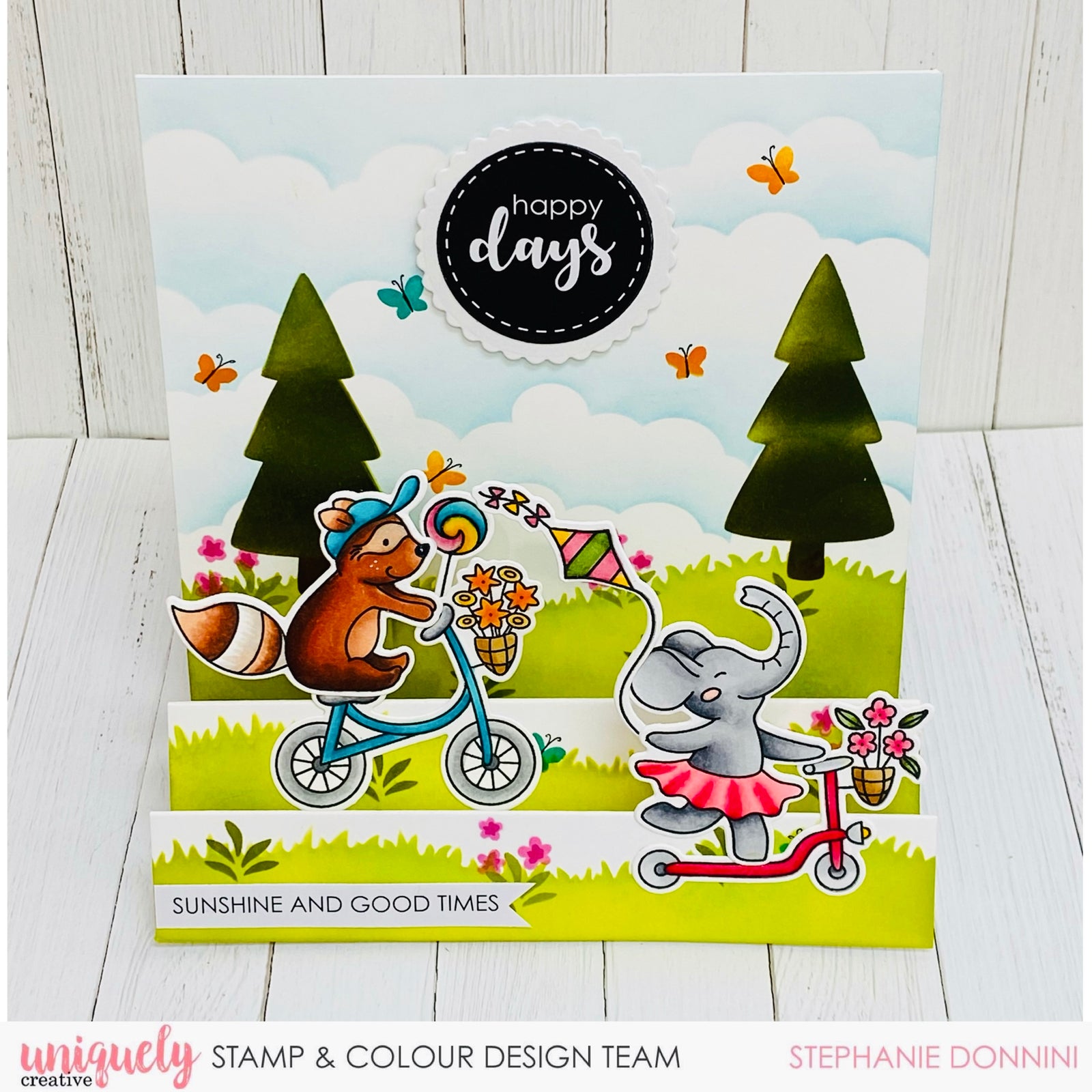 Happy Days Tutorial - Stephanie Donnini