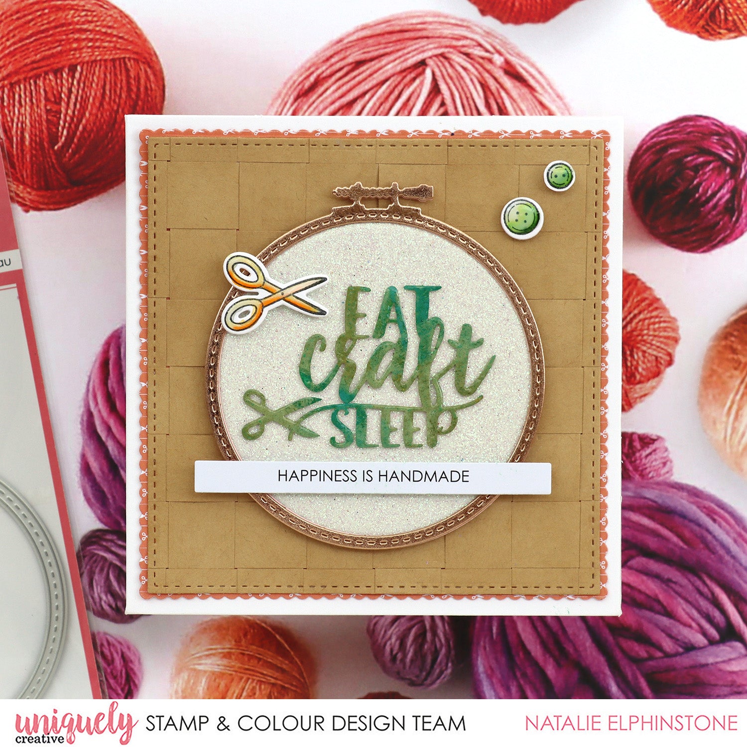 Eat, Craft, Sleep Tutorial - Natalie Elphinstone
