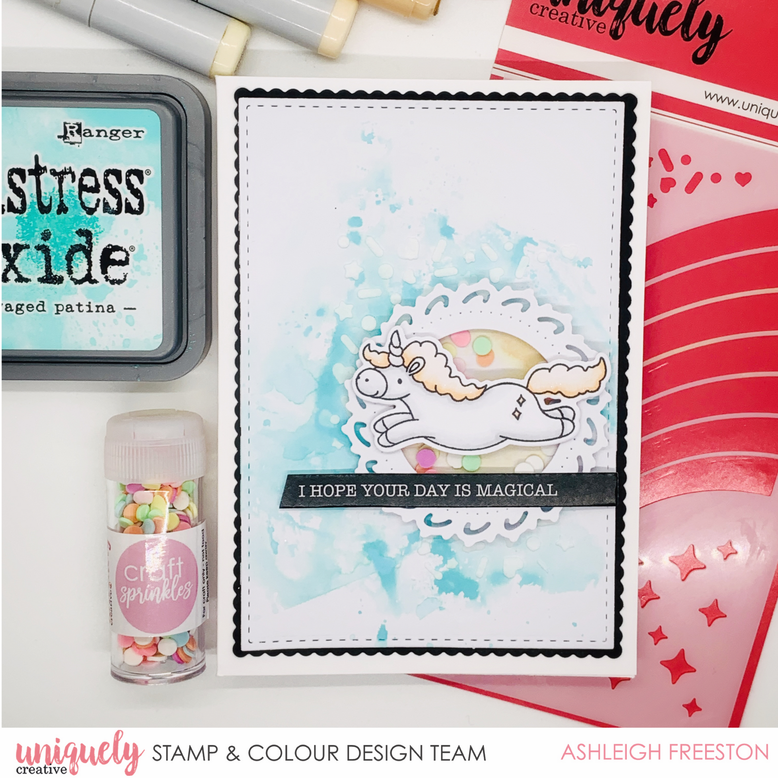 Hope Your Day Is Magical Tutorial - Ashleigh Freeston