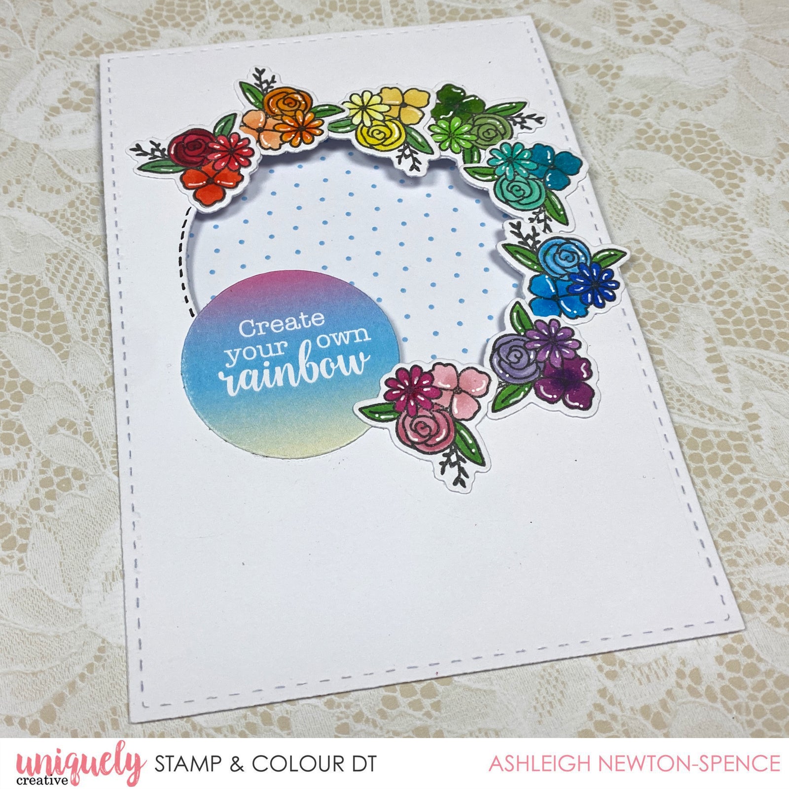 Create Your Own Rainbow Tutorial - Ashleigh Newton-Spence