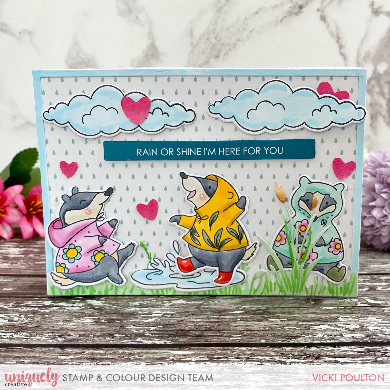 Rain Or Shine Tutorial - Vicki Poulton