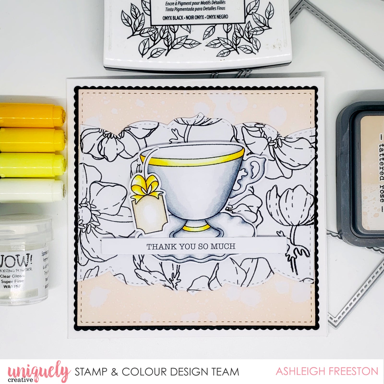 Thank You So Much Tutorial - Ashleigh Freeston