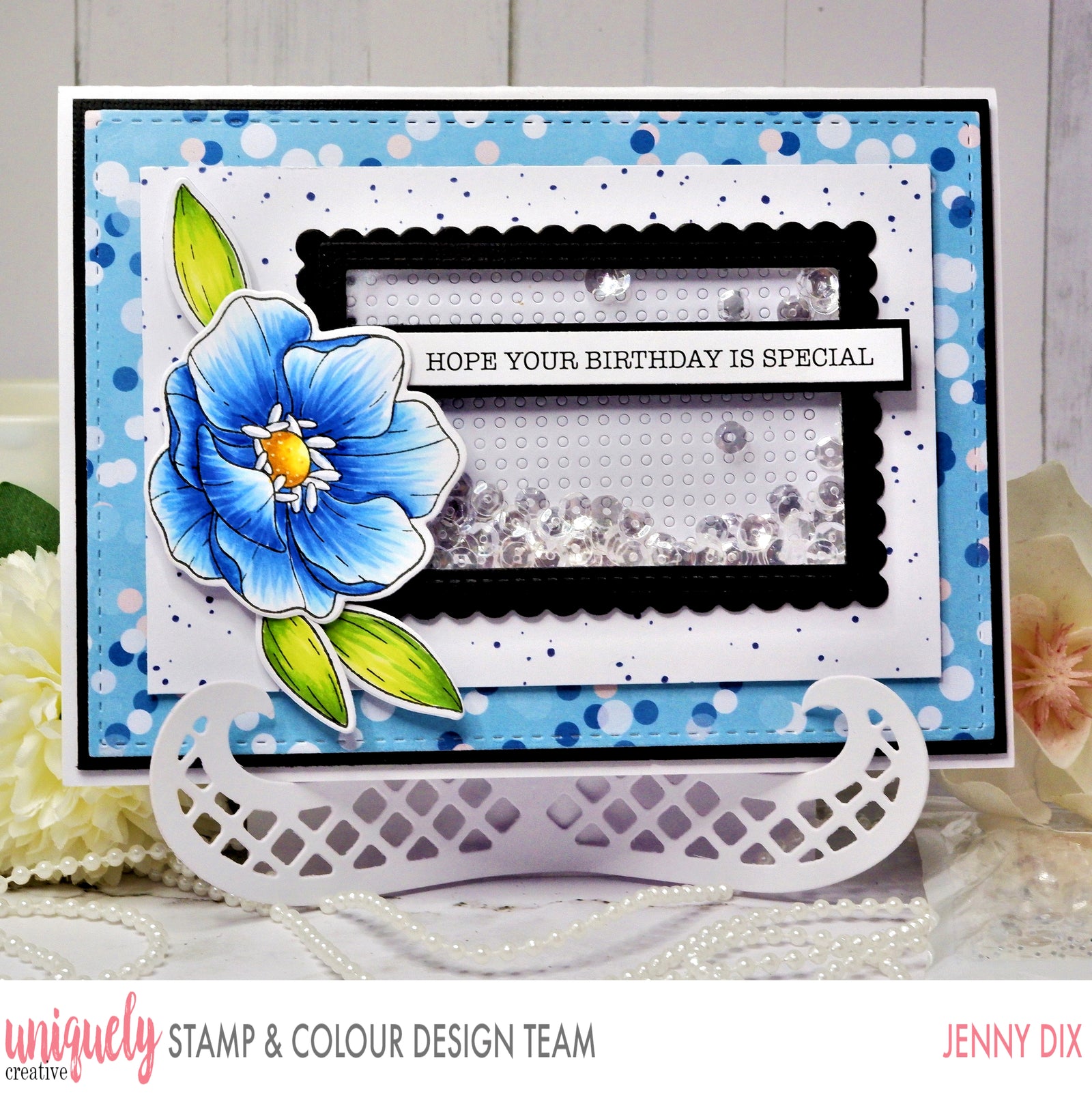 Hope Your Birthday Is Special Tutorial - Jenny Dix