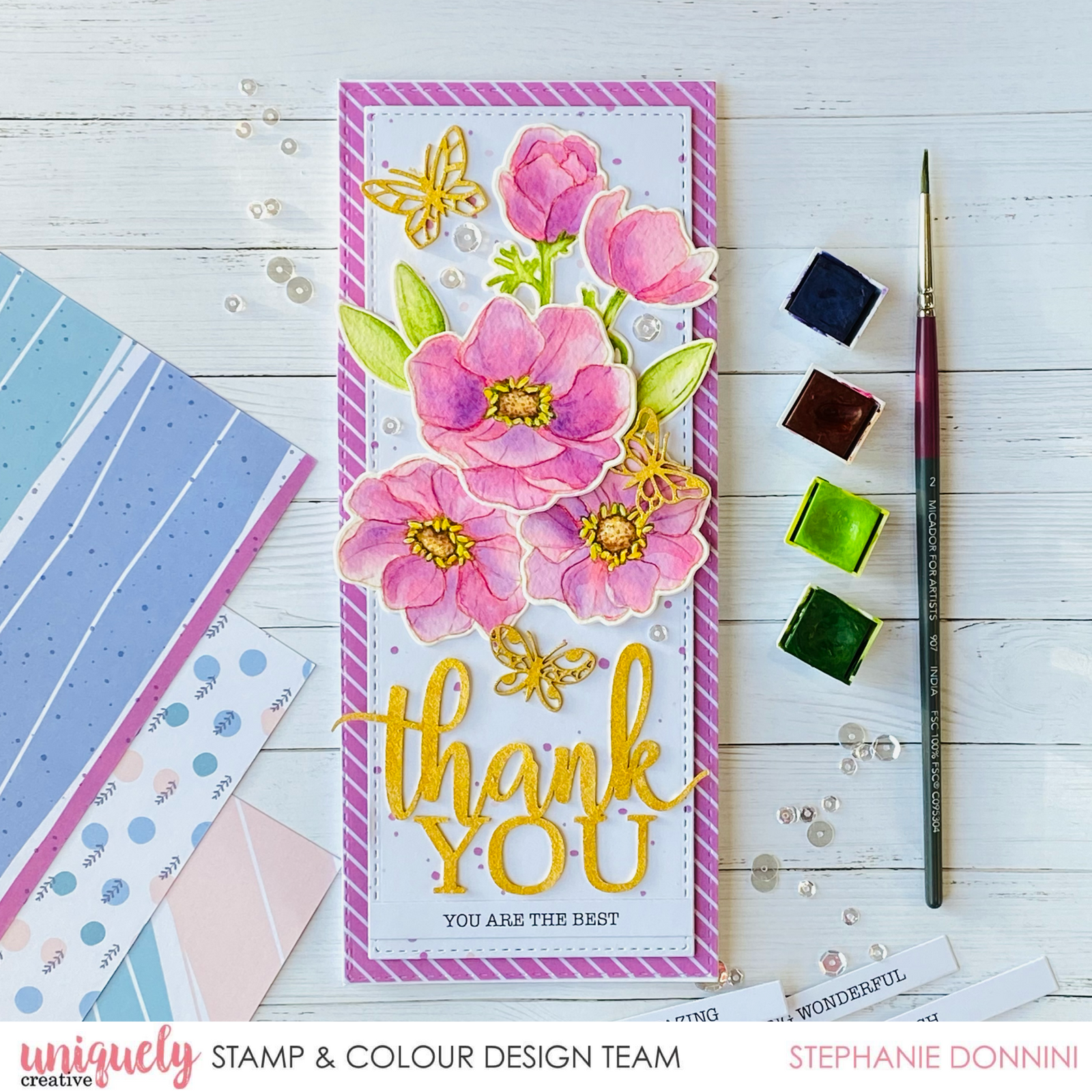 Thank You, You Are The Best Tutorial - Stephanie Donnini