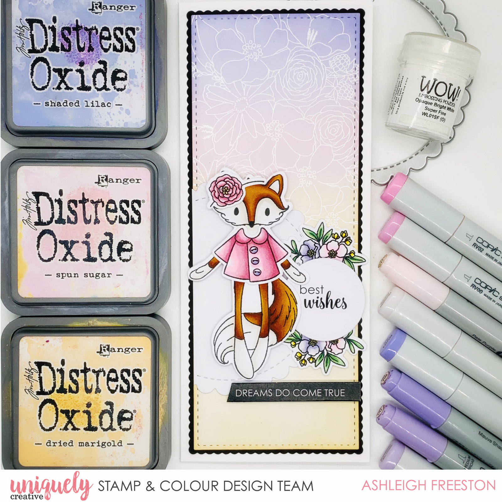Dreams Do Come True Tutorial - Ashleigh Freeston