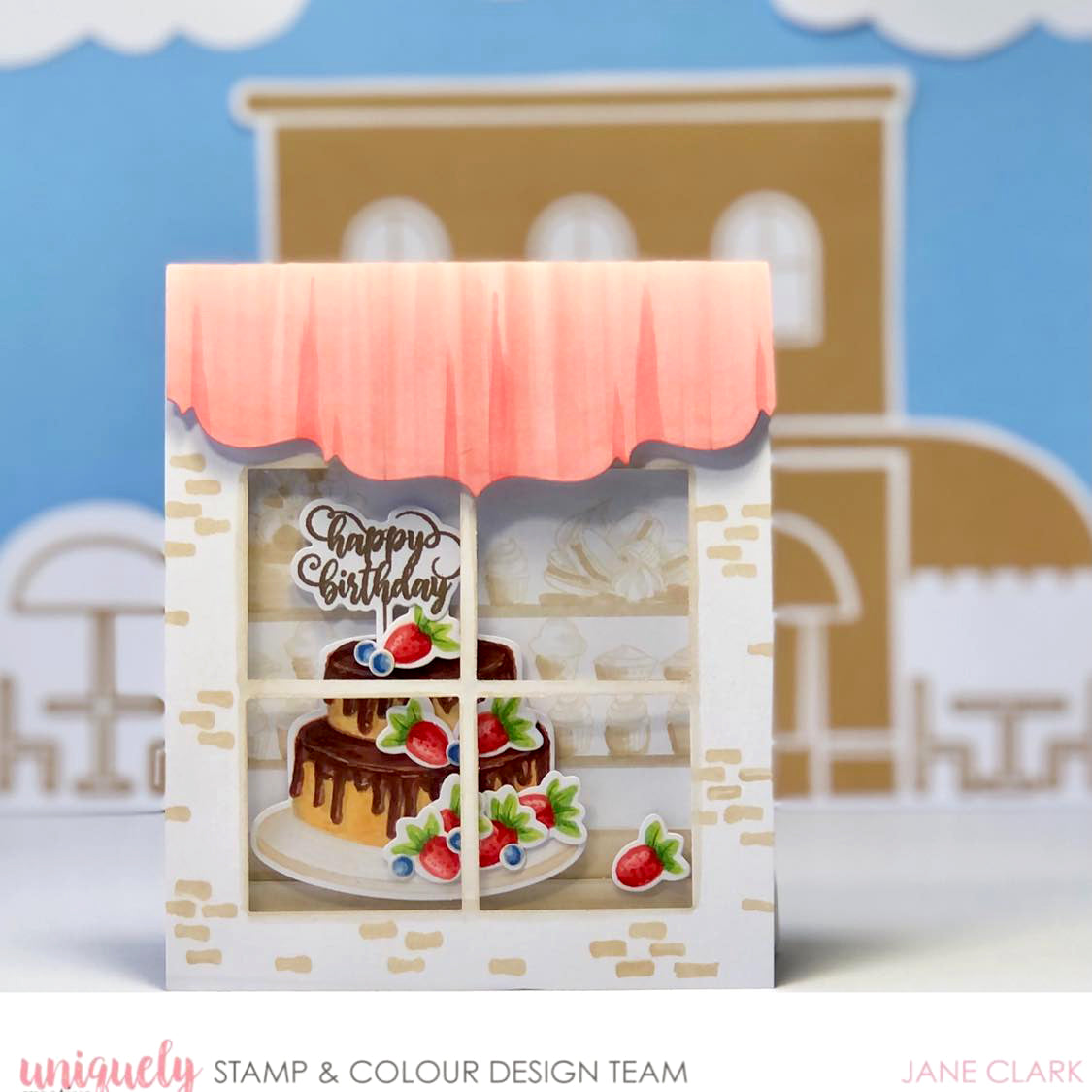 Happy Birthday Sweet Shop Tutorial - Jane Clark