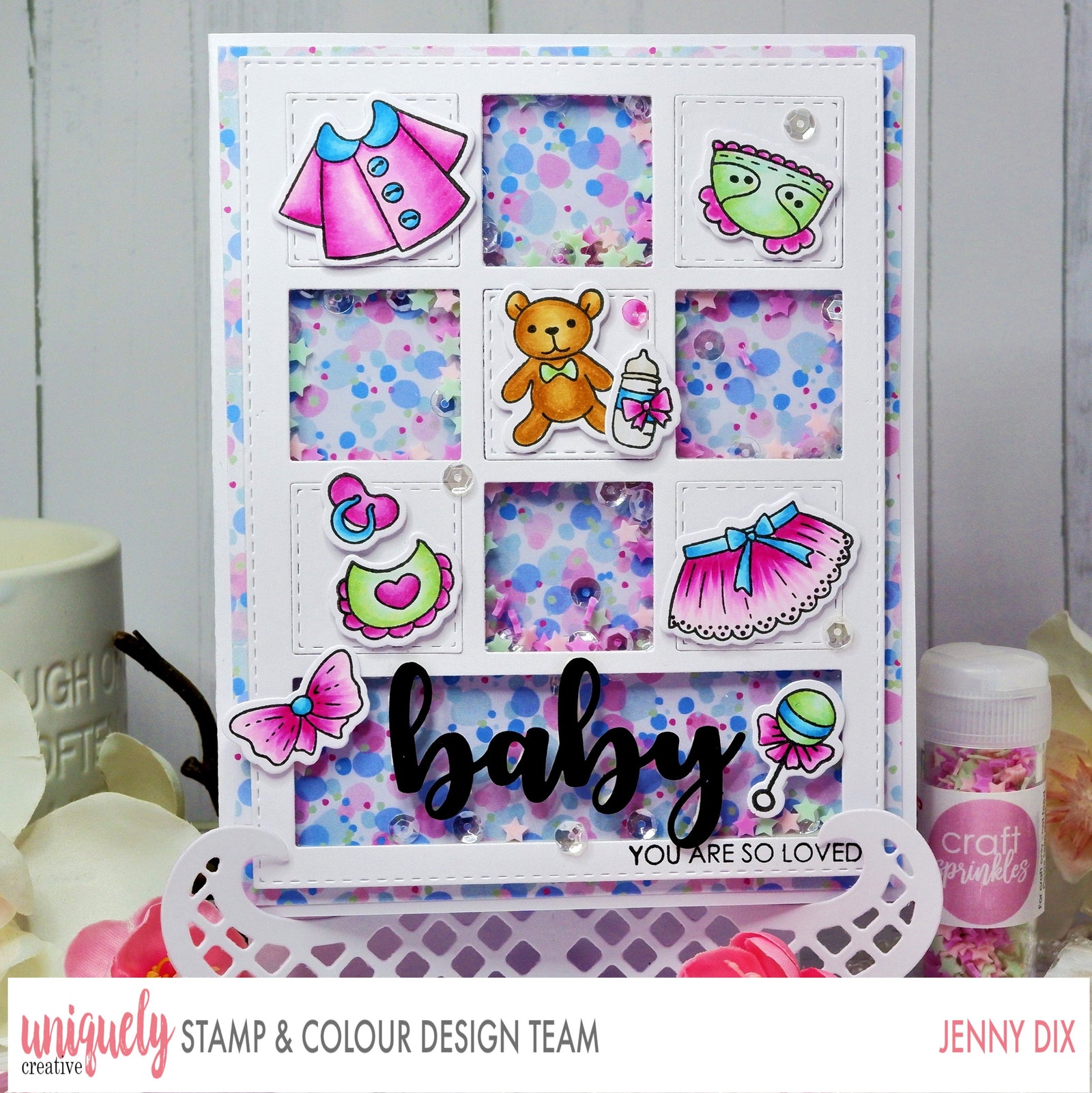 You Are So Loved Tutorial - Jenny Dix