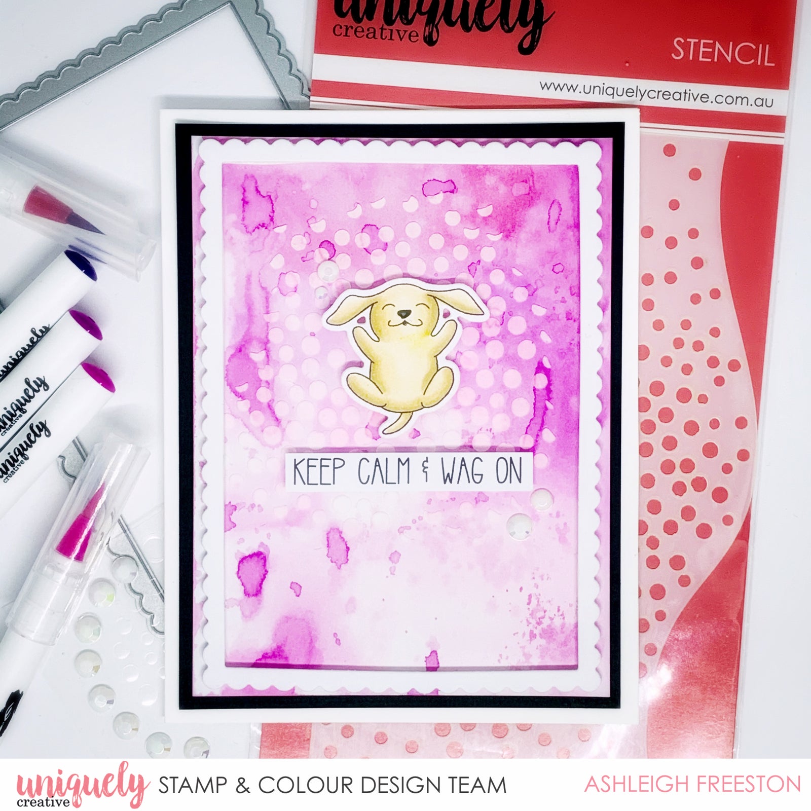 Keep Calm and Wag On - Ashleigh Freeston