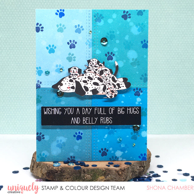 Pile of Dalmatians Card - Shona Chambers