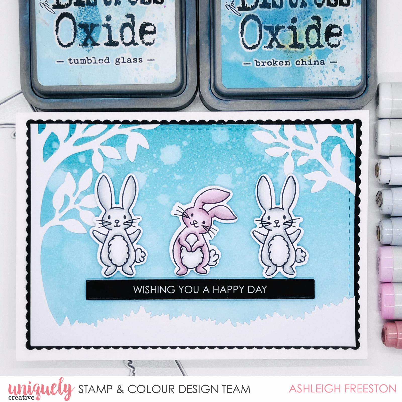 Wishing You A Happy Day - Ashleigh Freeston