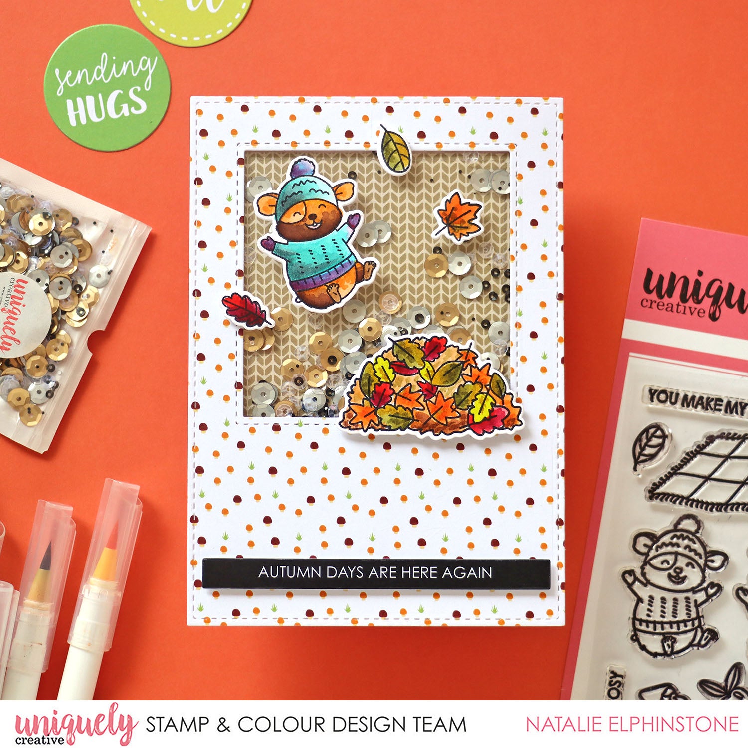 Autumn Days Tutorial - Natalie Elphinstone