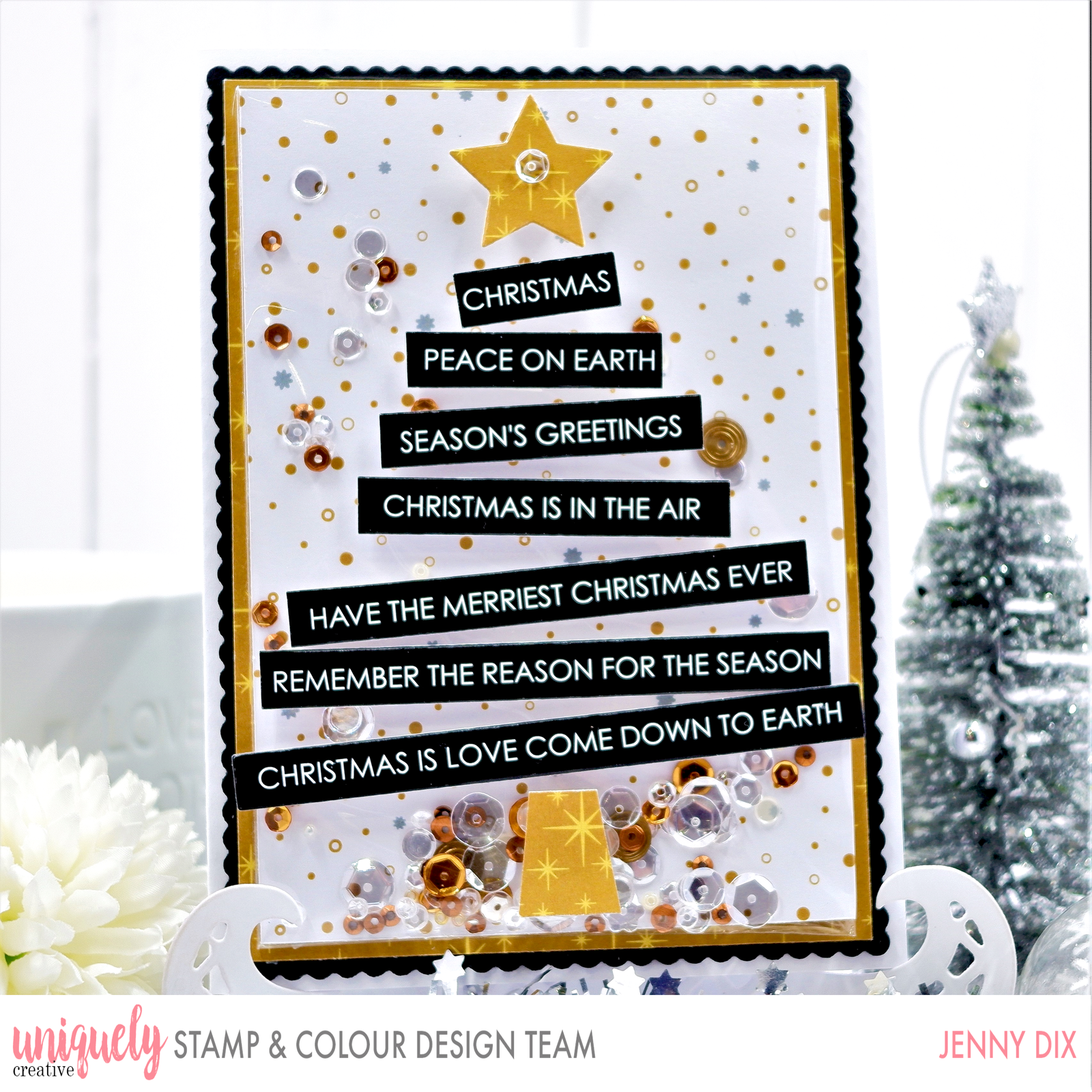 Christmas Tree Tutorial - Jenny Dix